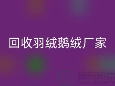 FH官方网页版羽绒鹅绒厂家,让废旧物资焕发新生-杭州羽绒FH官方网页版公司