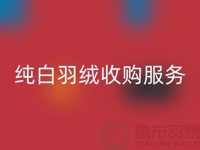 【环保与效益并存】库存羽绒FH官方网页版与纯白羽绒收购服务