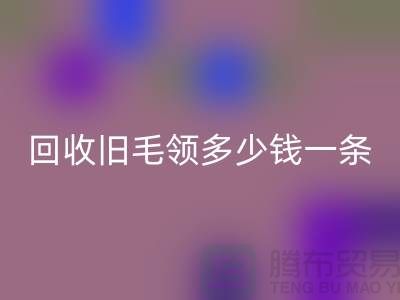 FH官方网页版旧毛领多少钱一条