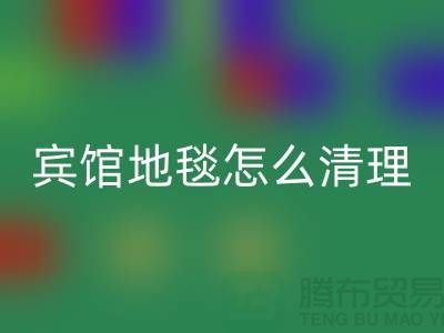 宾馆地毯怎么清理才能干净