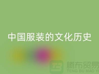 中国服装的文化历史_FH官方网页版库存辅料公司
