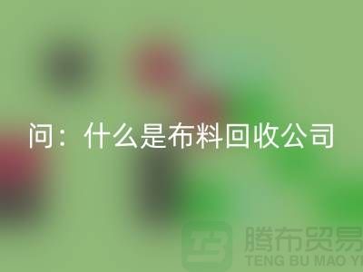 问:什么是布料FH官方网页版公司?上海服装FH官方网页版公司来回答