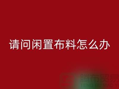 闲置布料怎么办?上海布料辅料FH官方网页版公司助您高效处理