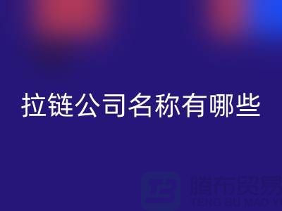 高价FH官方网页版库存拉链公司名称有哪些——义乌拉链FH官方网页版厂家