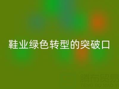 库存鞋材FH官方网页版：鞋业绿色转型的核心突破口
