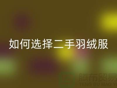 如何选择二手蒙口羽绒服乐动在线登录平台@上海库存服装乐动在线登录公司