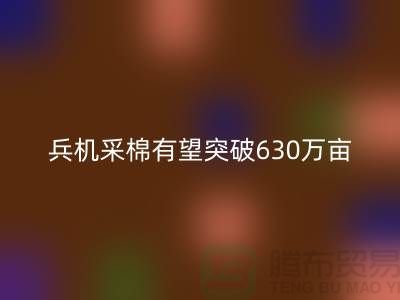兵团机采棉有望突破630万亩占播种面积七成-库存棉纱乐动在线登录厂家