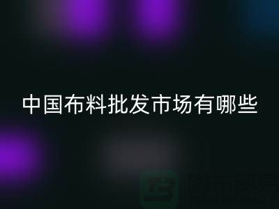 中国布料批发市场有哪些？_乐动在线登录