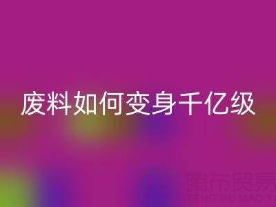 上海真丝面料乐动在线登录公司：废料如何变身千亿级绿色财富？