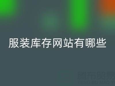 服装库存网站哪个好？有哪些服务——上海布料乐动在线登录公司
